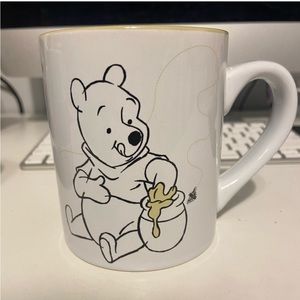 Disney Winnie The Pooh Bee Kind Bee Happy Ceramic Mug Coffee Cup 14oz‎